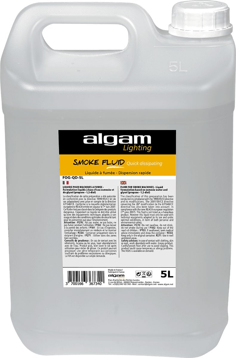 ALGAM LIGHTING FOG-QD-5L-LIQUIDE FUME DISPERSION RAPIDE 5L