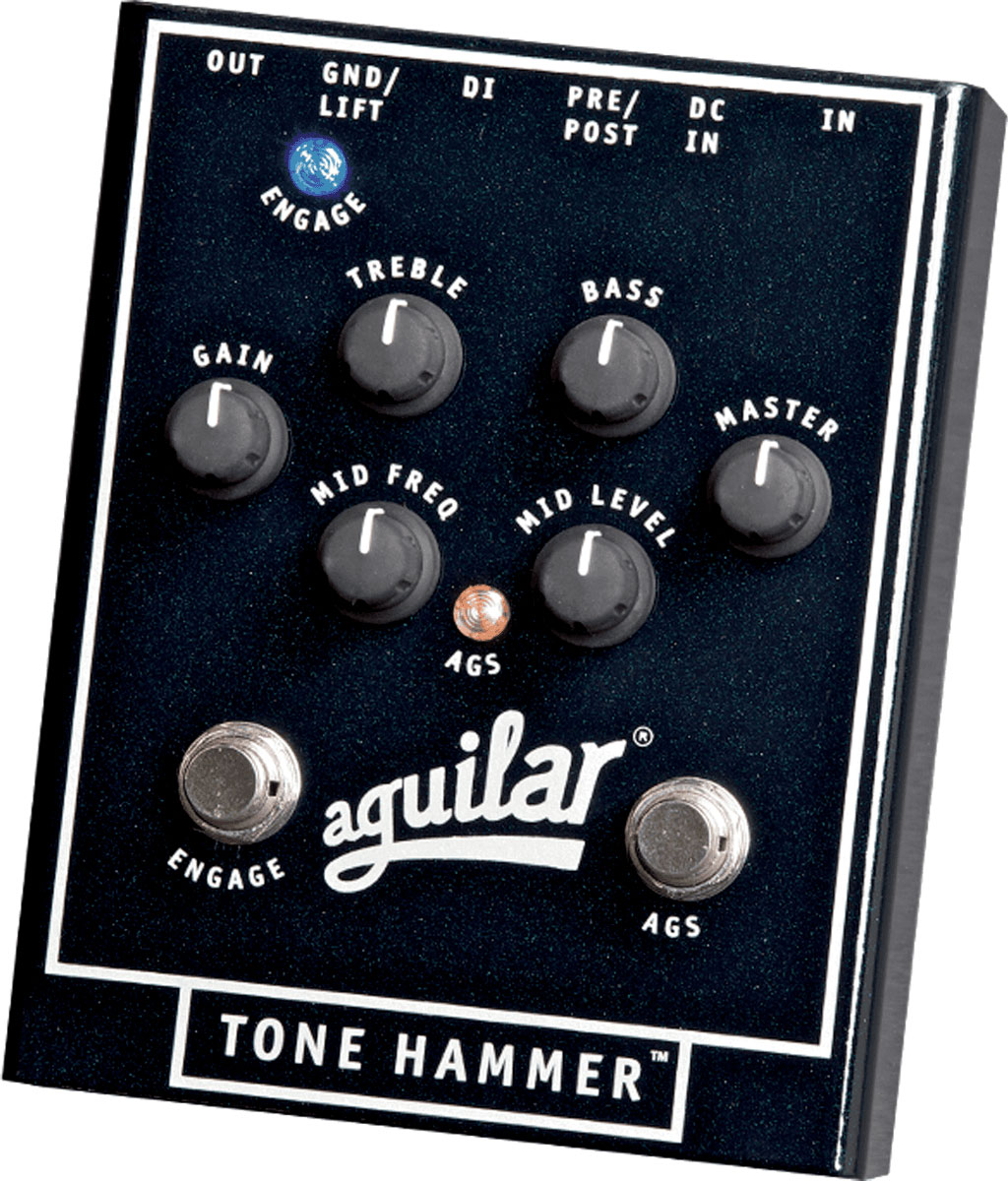 AGUILAR EFFETS BASSE ANALOGIQUE TONE HAMMER