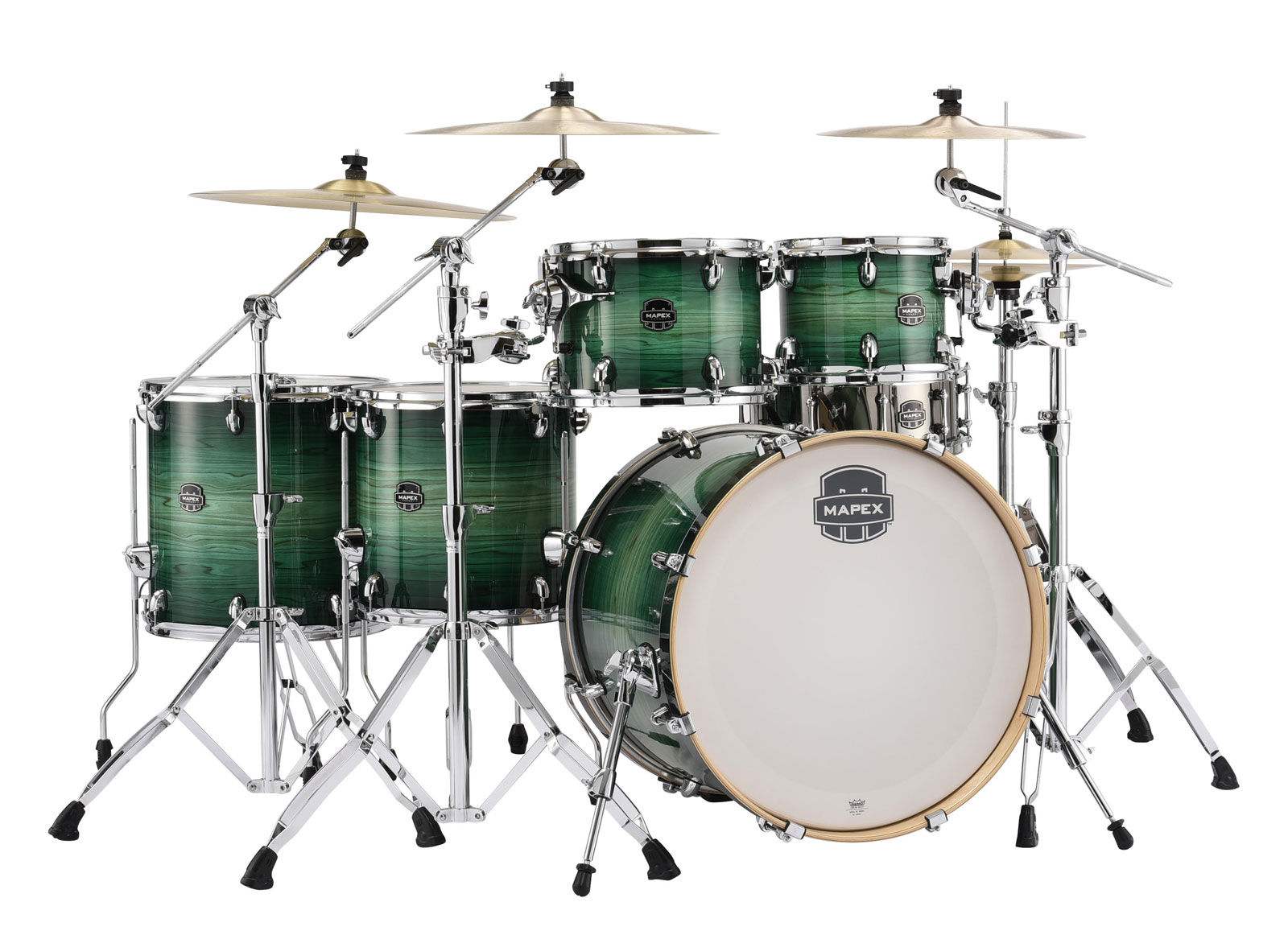 MAPEX ARMORY ROCK STUDIOEASE VERTE EMERALD BURST