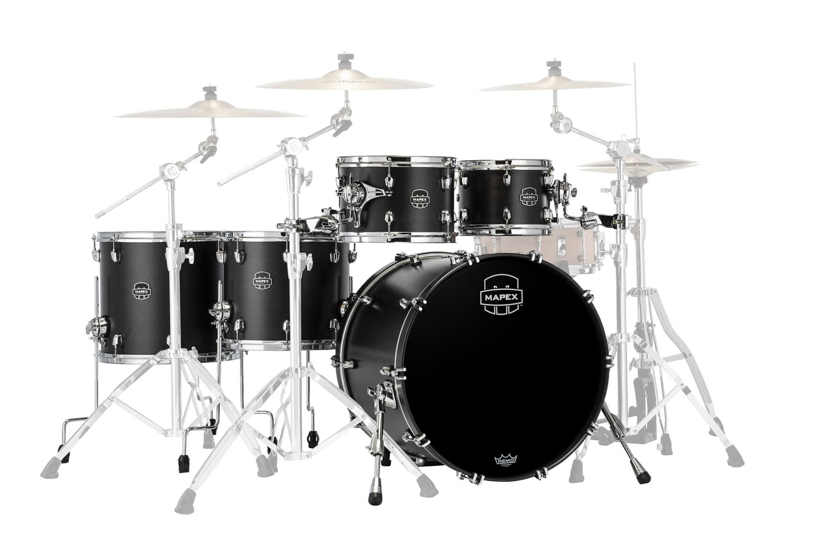 MAPEX SATURN STUDIO 22 SATIN BLACK