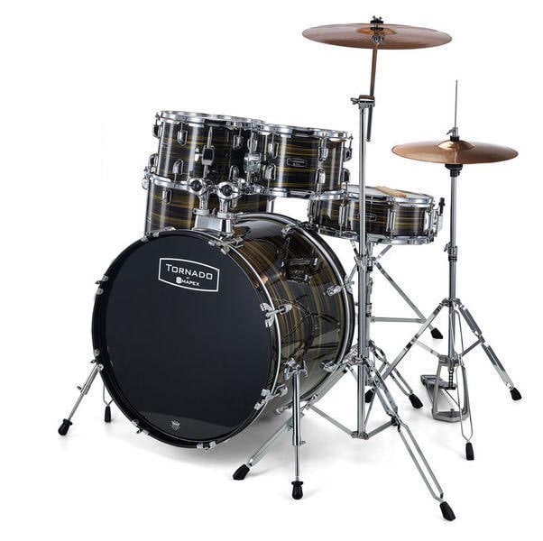 MAPEX TORNADO FUSION 20 WOODGRAIN BROWN