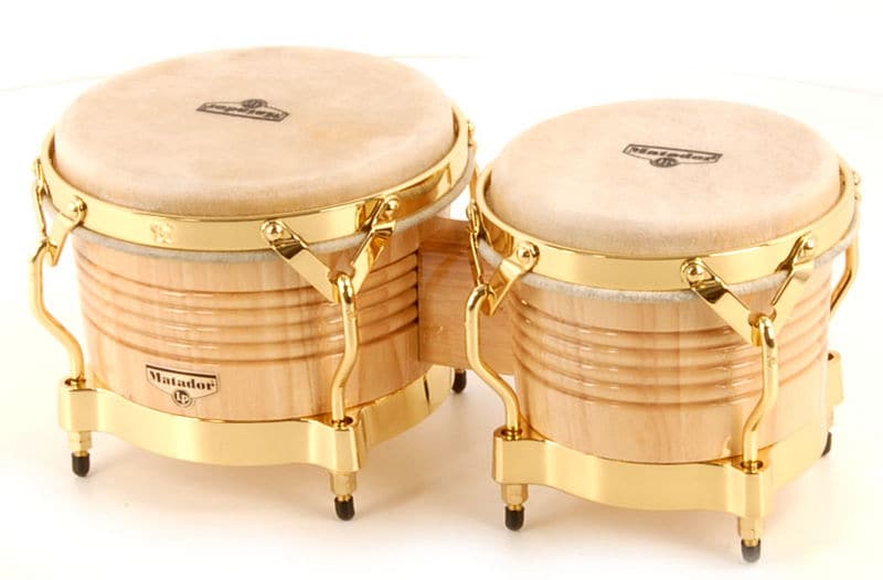 LP LATIN PERCUSSION M201/AW - BONGOS MATADOR NATUREL