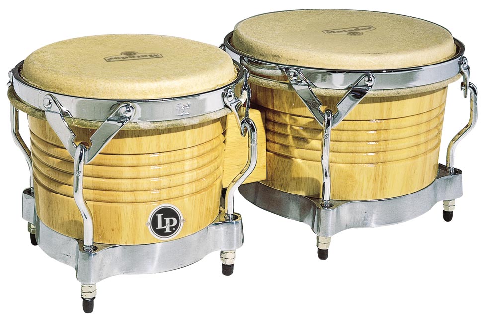 LP LATIN PERCUSSION M201/AWC - BONGOS MATADOR NATUREL 