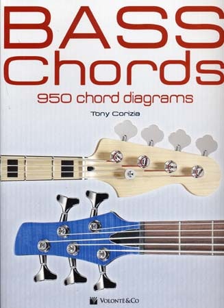 VOLONTE&CO CORIZIA TONY - BASS CHORDS, 950 CHORD DIAGRAMS - BASSE