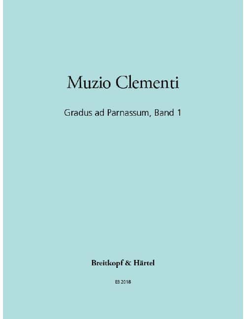 EDITION BREITKOPF CLEMENTI - GRADUS AD PARNASSUM, BAND 1 - PIANO