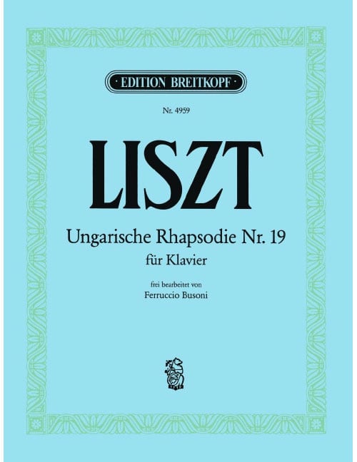 EDITION BREITKOPF LISZT - HUNGARIAN RHAPSODIES - PIANO