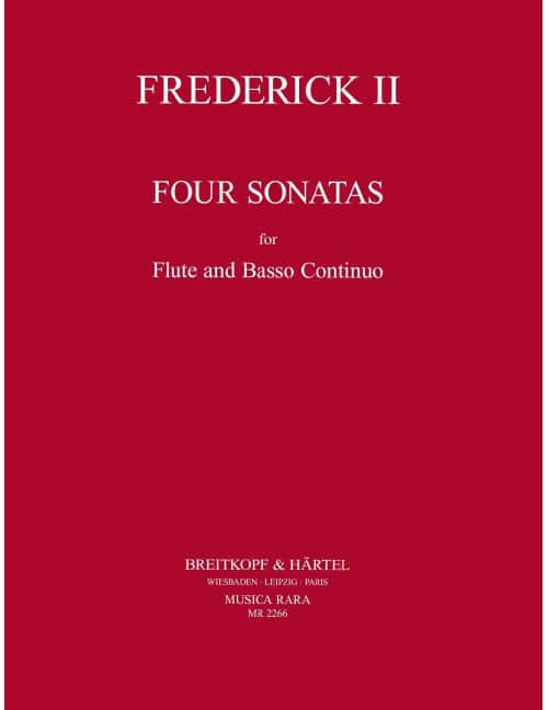 EDITION BREITKOPF 4 SONATAS