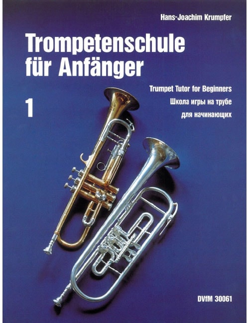 EDITION BREITKOPF KRUMPFER - TROMPETENSCHULE FÜR ANFÄNGER - TROMPETTE