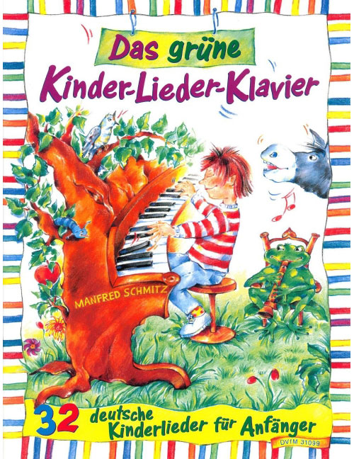 EDITION BREITKOPF SCHMITZ - DAS GRUENE KINDER-LIEDER-KLAVIER - PIANO
