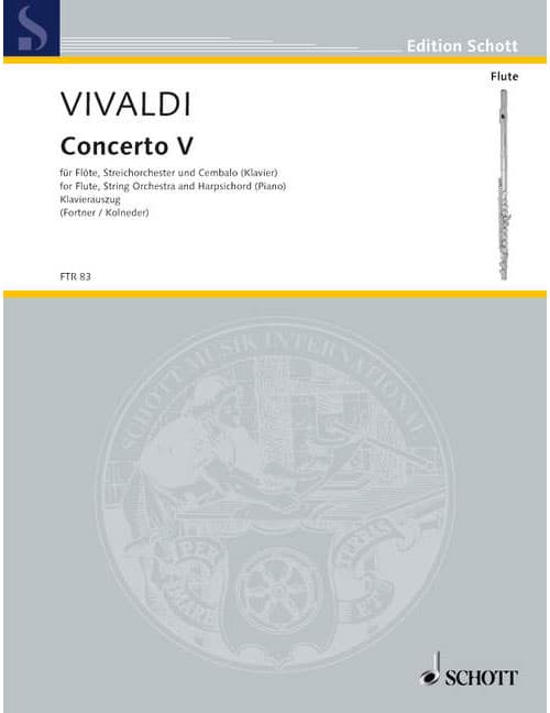 SCHOTT VIVALDI CONCERTO V