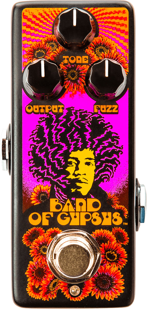 DUNLOP EFFECTS JIMI HENDRIX SHRINE BAND OF GYPSYS FUZZ