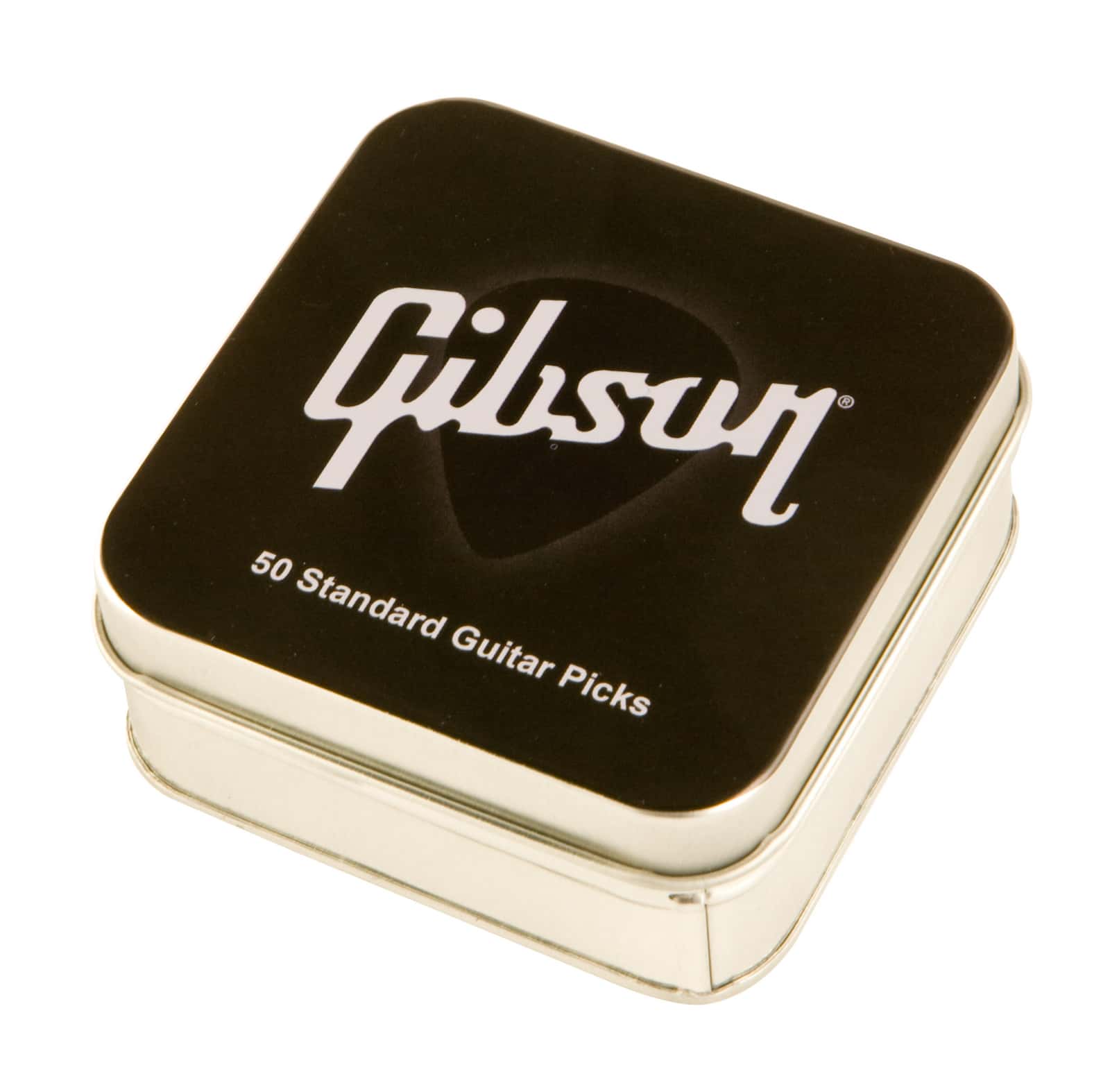 GIBSON ACCESSORIES MEDIATORS STANDARD TIN 50 PACK BLACK EXTRA HEAVY