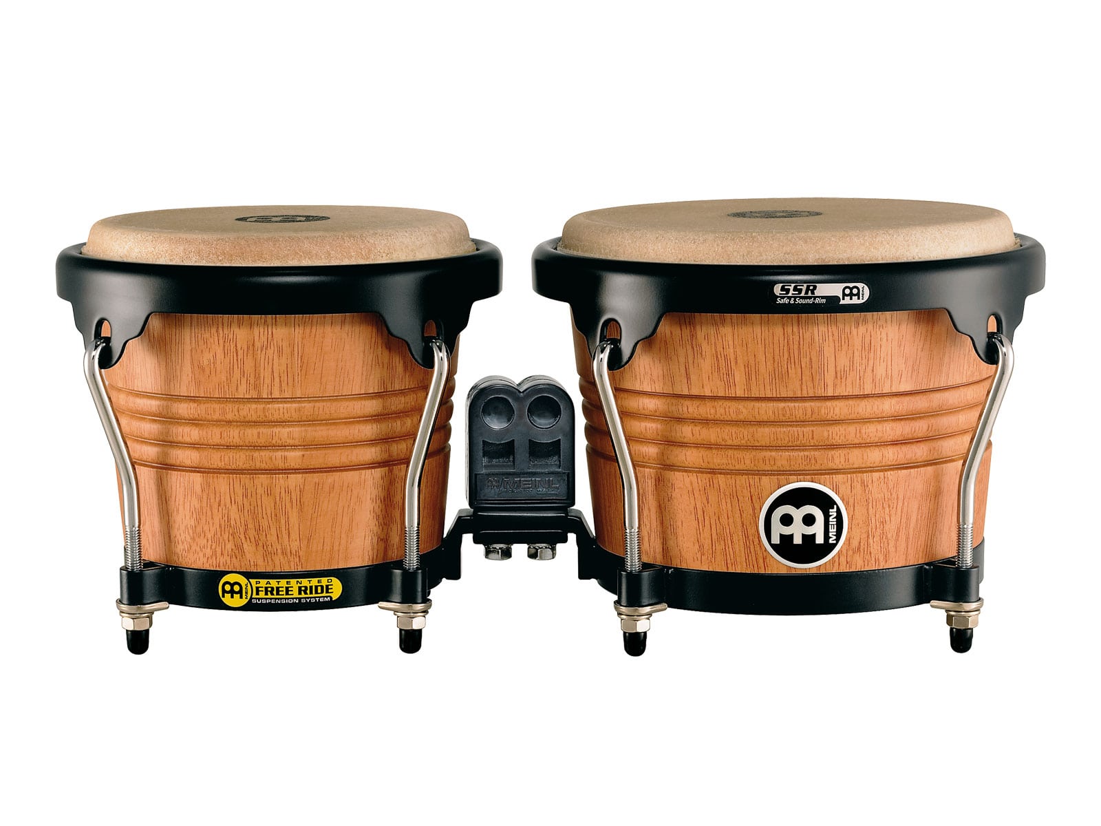 MEINL FWB190SNT - BONGOS BOIS 6.75/8 NATUREL SATINE