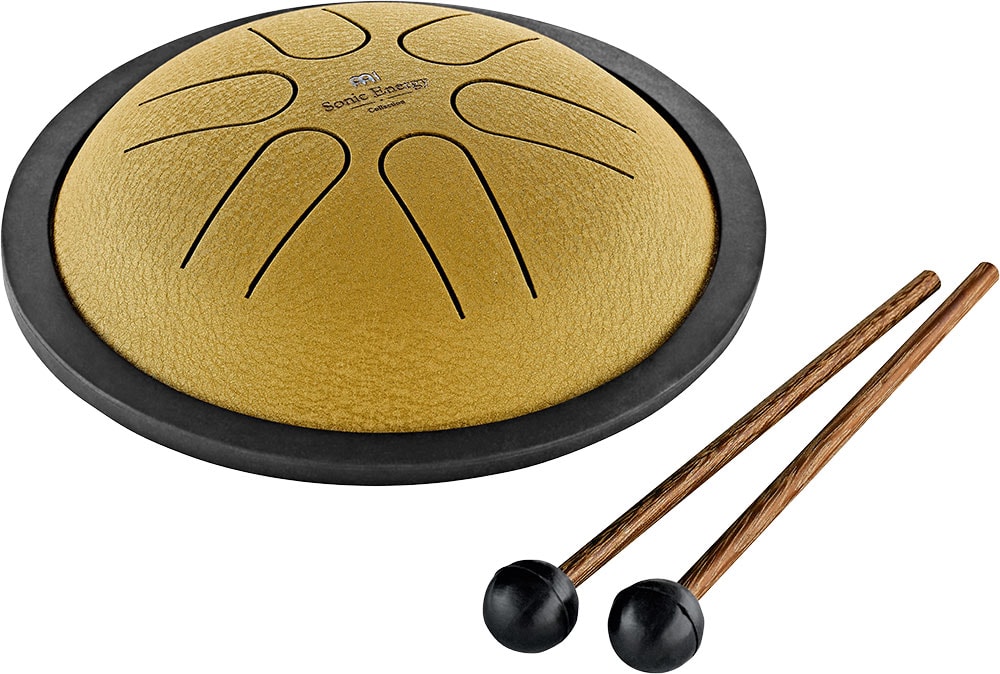 SONIC ENERGY SONIC ENERGY MINI STEEL TONGUE DRUM GOLD B MAJOR