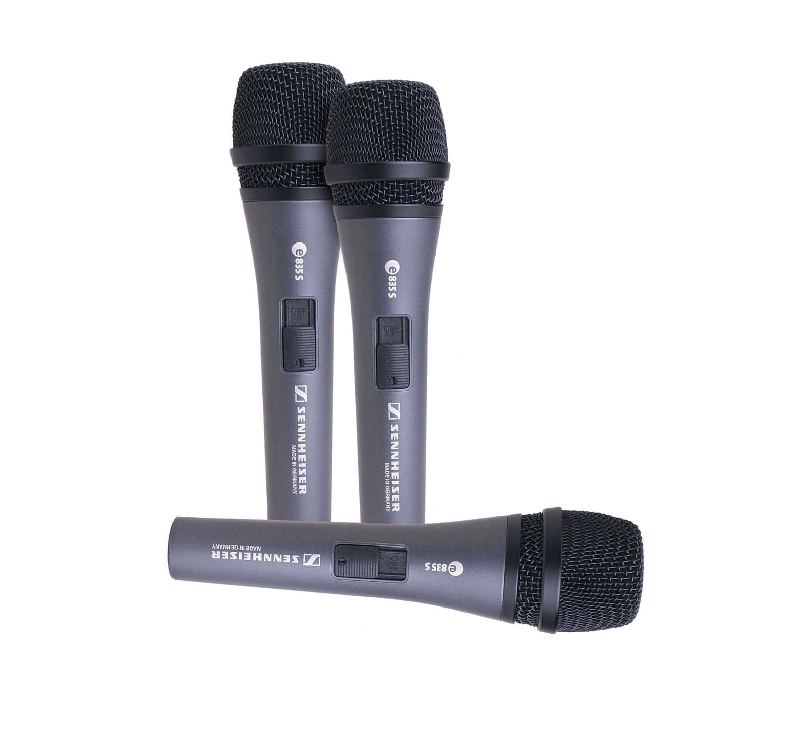 SENNHEISER 3 - PACK E835-S 