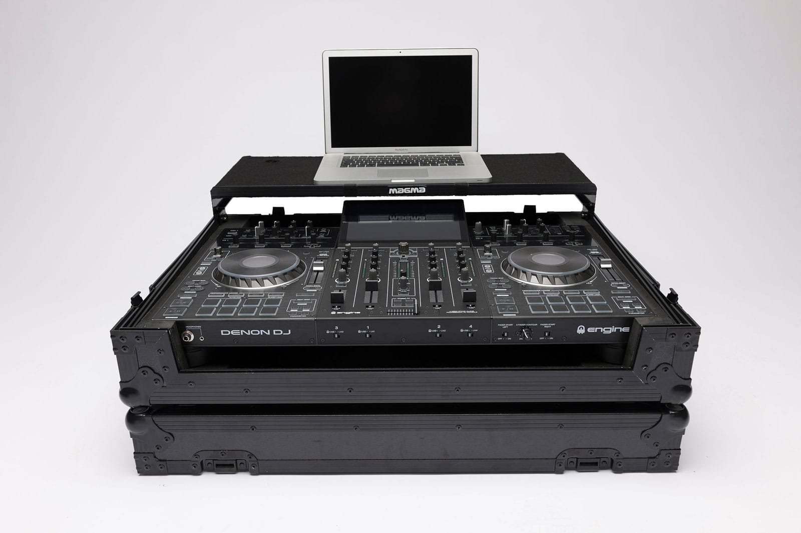 MAGMA DJ-CONTROLLER WORKSTATION PRIME 4 BLACK/BLACK