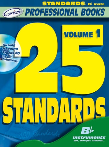 CARISCH 25 STANDARD + CD - INSTRUMENTS EN SIB