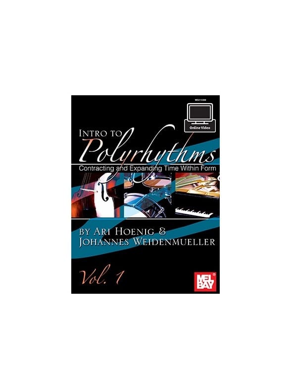 MEL BAY ARI HOENIG - INTRO TO POLYRHYTHM + ONLINE VIDEO - DRUMS 