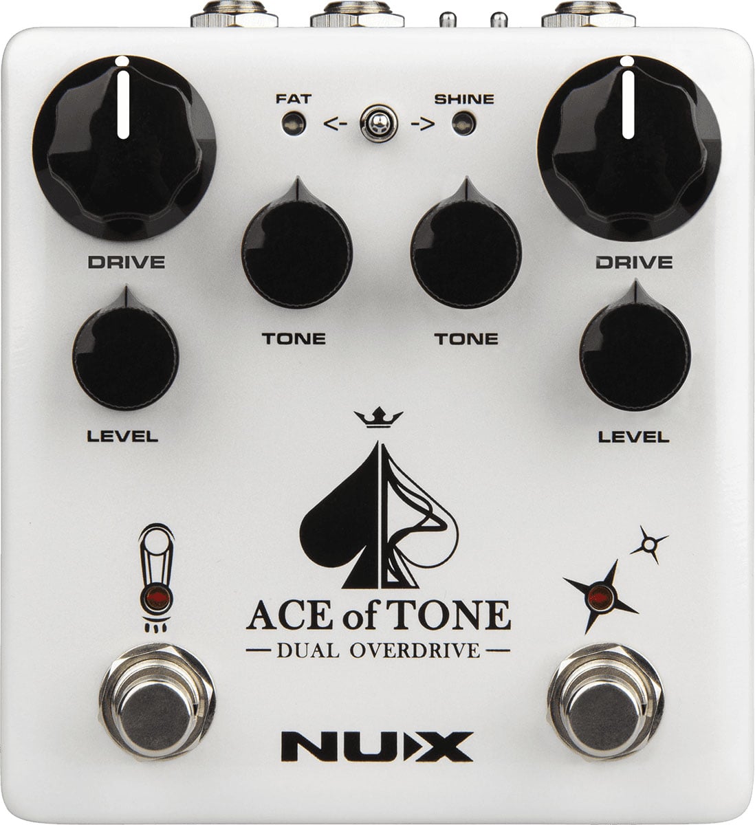 NUX ACE OF TONE DOUBLE OVERDRIVE - TUBEMANII + MORNINGSTAR