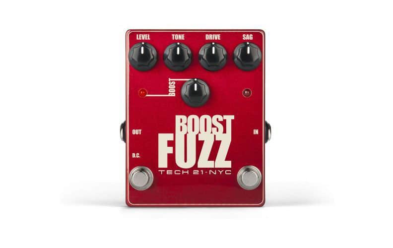 TECH21 BOOST FUZZ METALLIC D'EFFET POUR GUITARE - STOCK-B