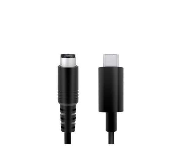 IK MULTIMEDIA CABLE USB-C (MALE) VERS MINI-DIN (FEMELLE) 60CM