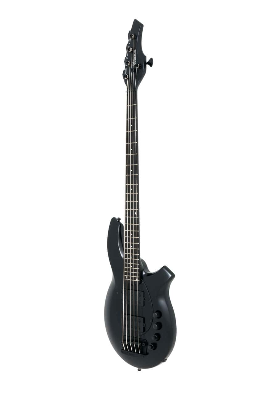 MUSIC MAN BONGO 5 HH STEALTH BLACK EBONY MATTE BLACK