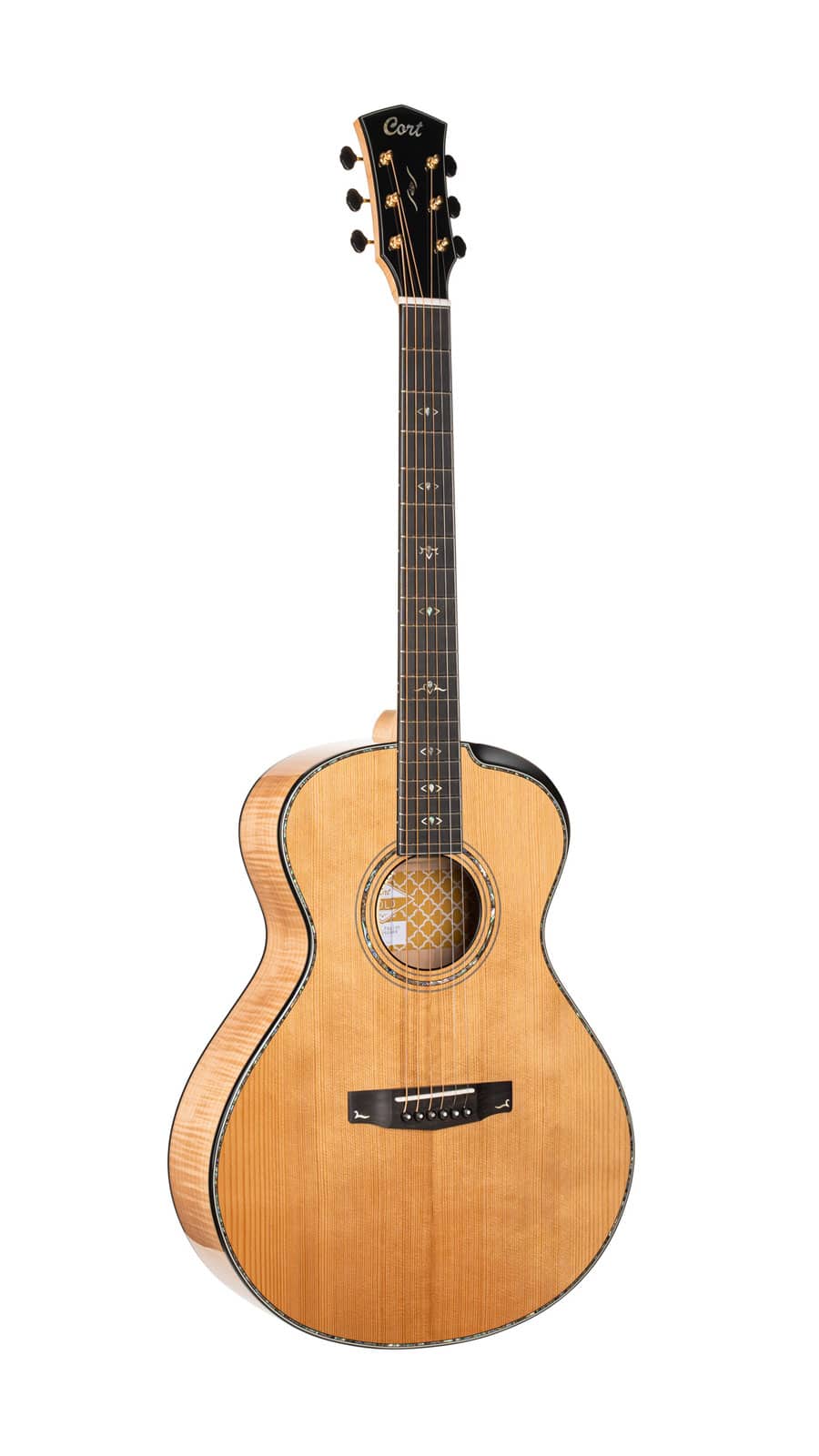 CORT GUITARE GOLD-PASSION NATUREL BRILL.