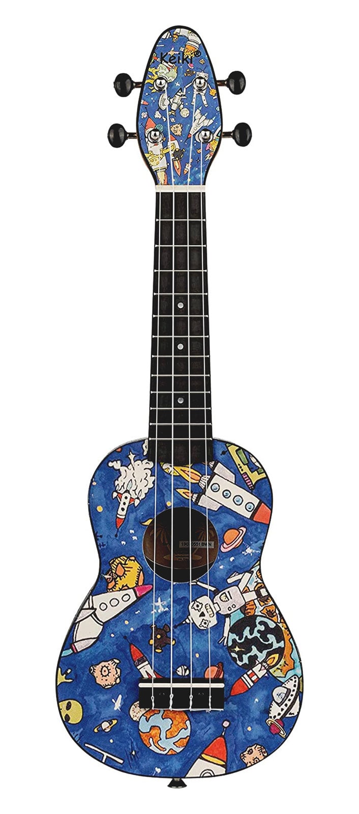 KEIKI BY ORTEGA PACK UKULELE SOPRANO KEIKI SPACEMAN