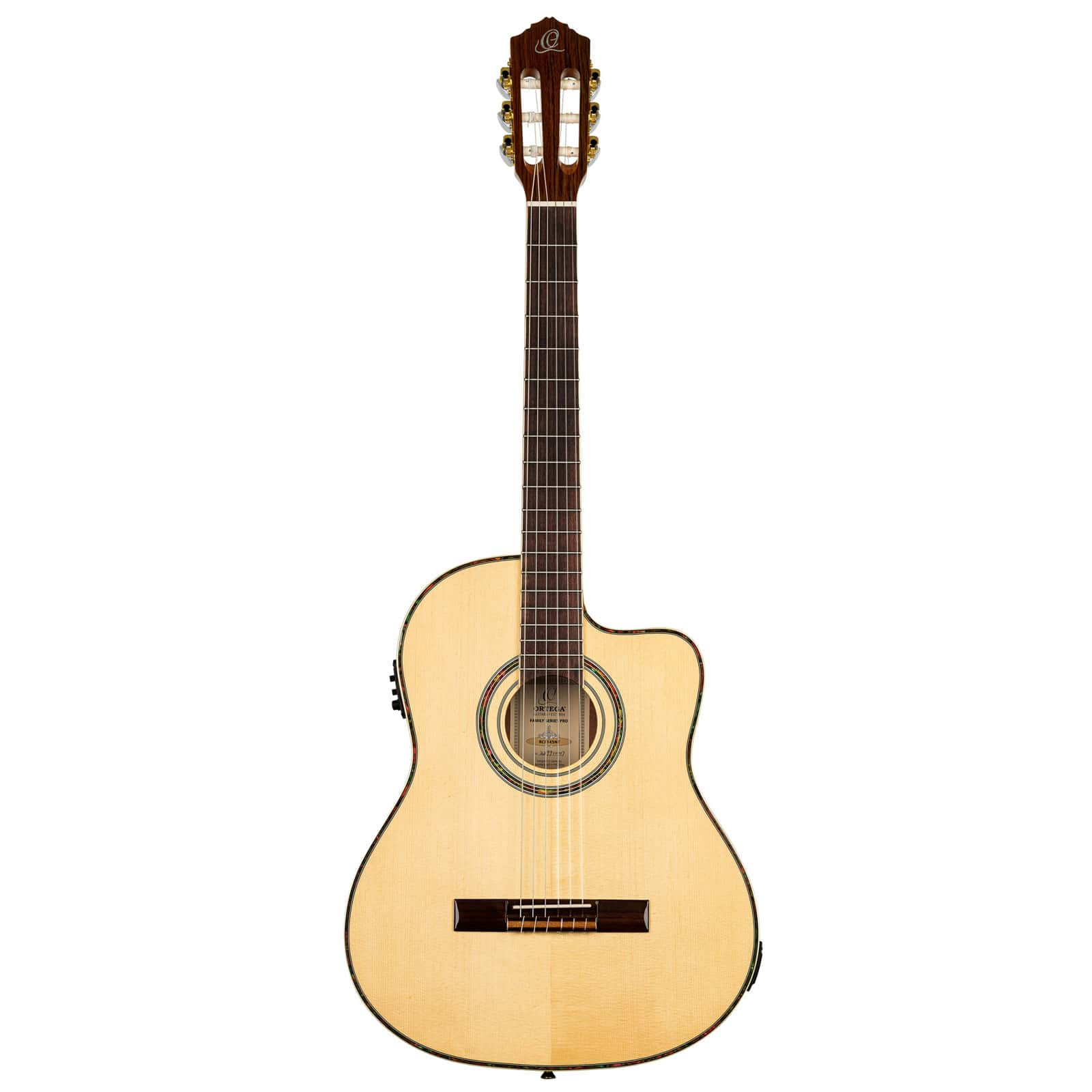 ORTEGA GUITARE RCE145 EPICEA NATUREL