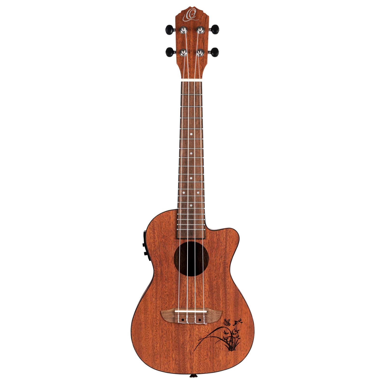 ORTEGA UKULELE CONCERT ACAJOU, CW EQ