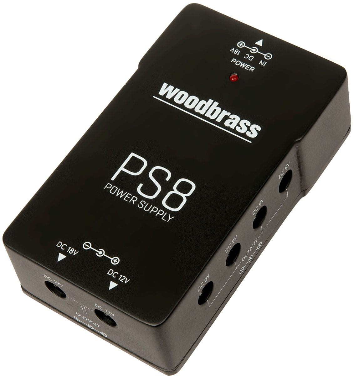 WOODBRASS PS8 ALIMENTATION 10 PEDALES 9V 12V 18V