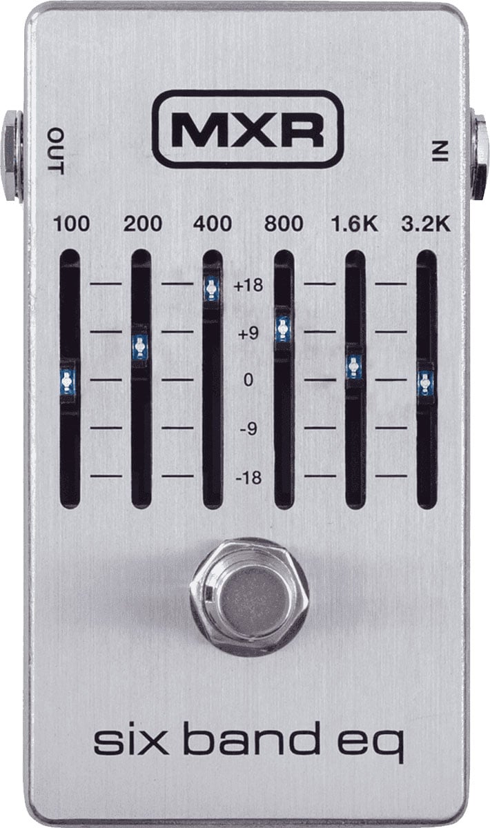 MXR M109S EGALISEUR GRAPHIQUE 6 BANDES SILVER