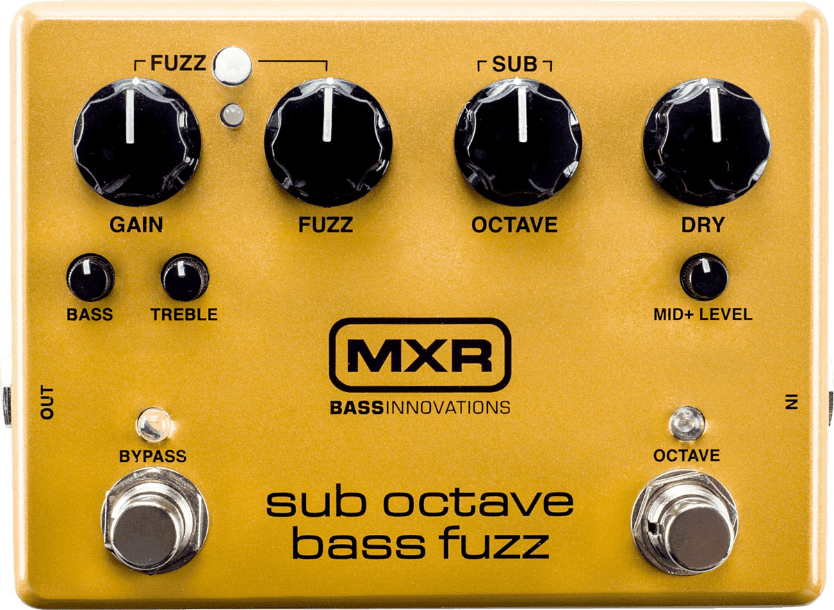 MXR BASS INNOVATIONS SUB OCTAVE BASS FUZZ