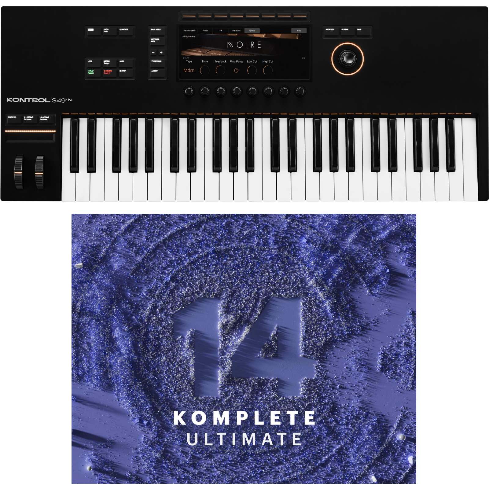 NATIVE INSTRUMENTS KONTROL S49 MK3 ULTIMATE BUNDLE