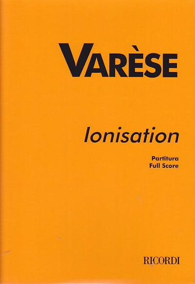 RICORDI VARESE E. - IONISATION