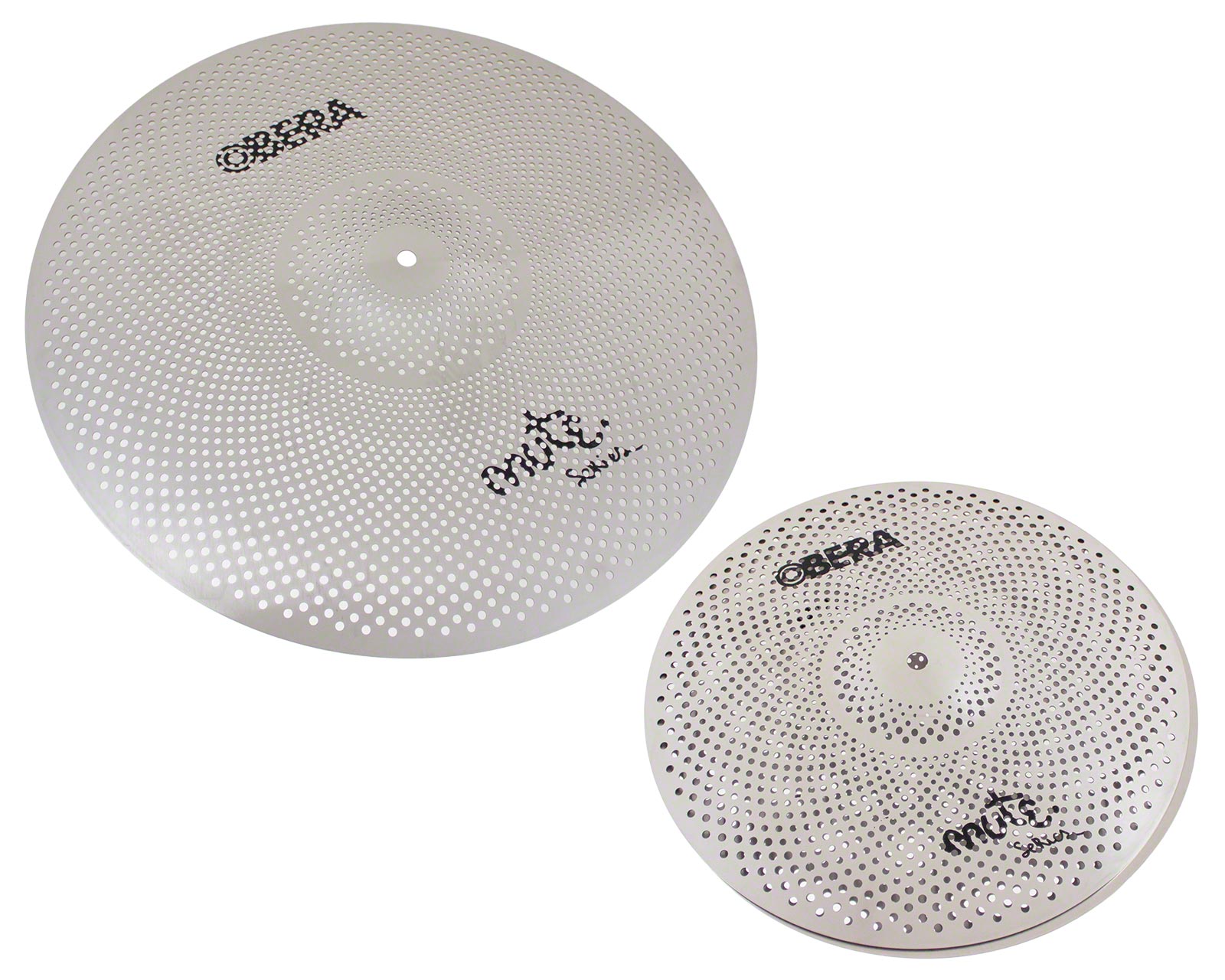 OBERA CYMBALS SET 2 CYMBALES SILENCIEUCES MUTE - 14