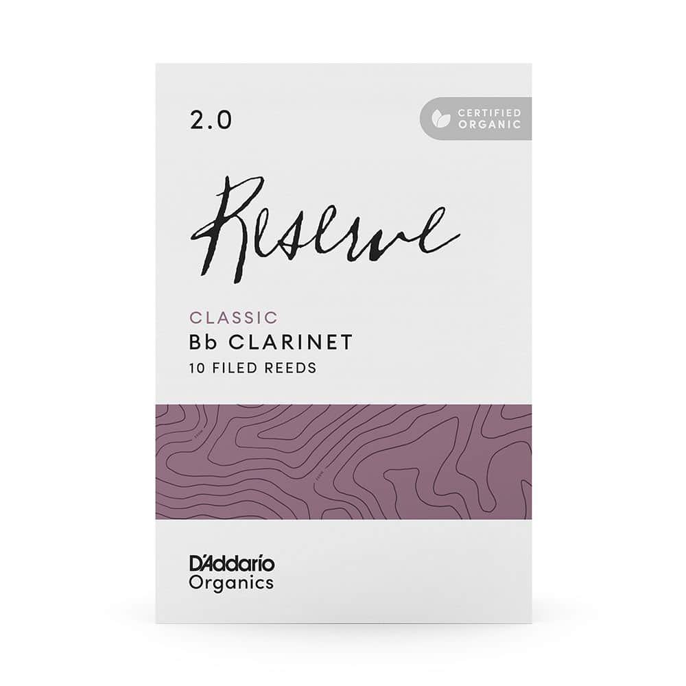 D'ADDARIO - RICO ORGANIC RESERVE CLASSIC 2 - CLAR SIB