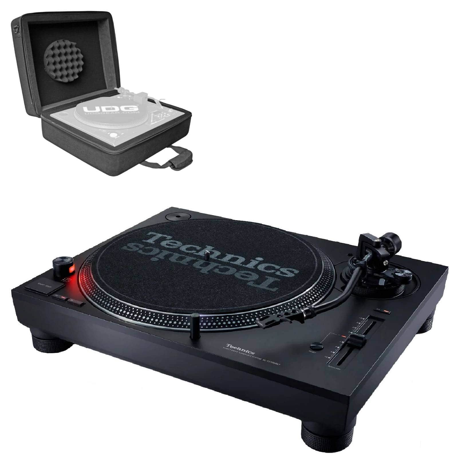 TECHNICS PACK SL-1210 MK7 + HOUSSE UDG