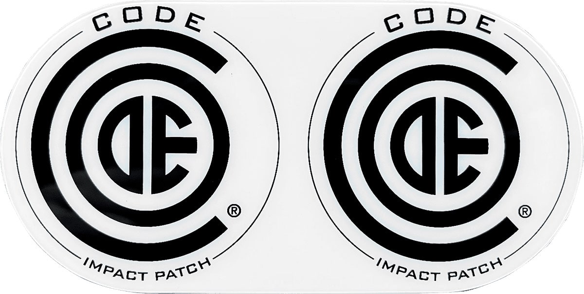 CODE DRUM HEAD PATCH DOUBLE POUR GROSSE CAISSE