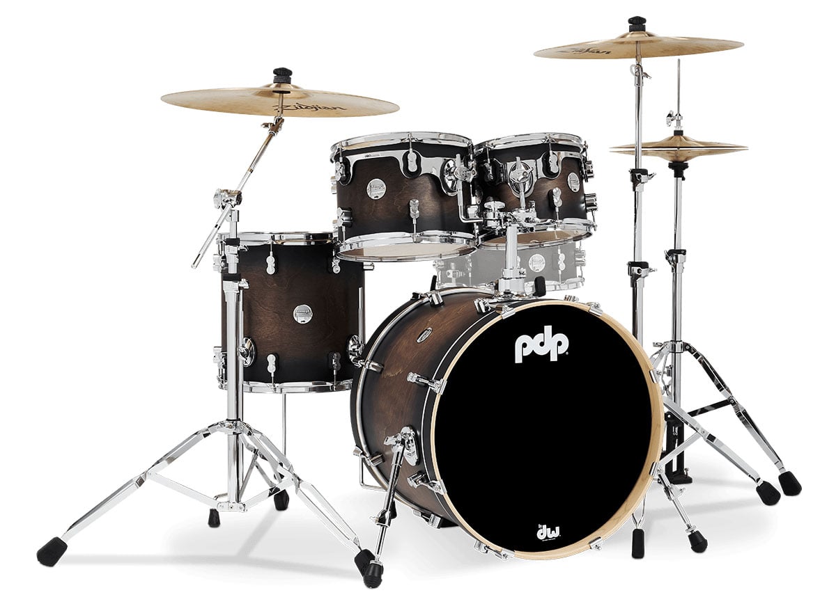 PDP BY DW FUSION 20 CONCEPT MAPLE SATIN CHARCOAL BURST