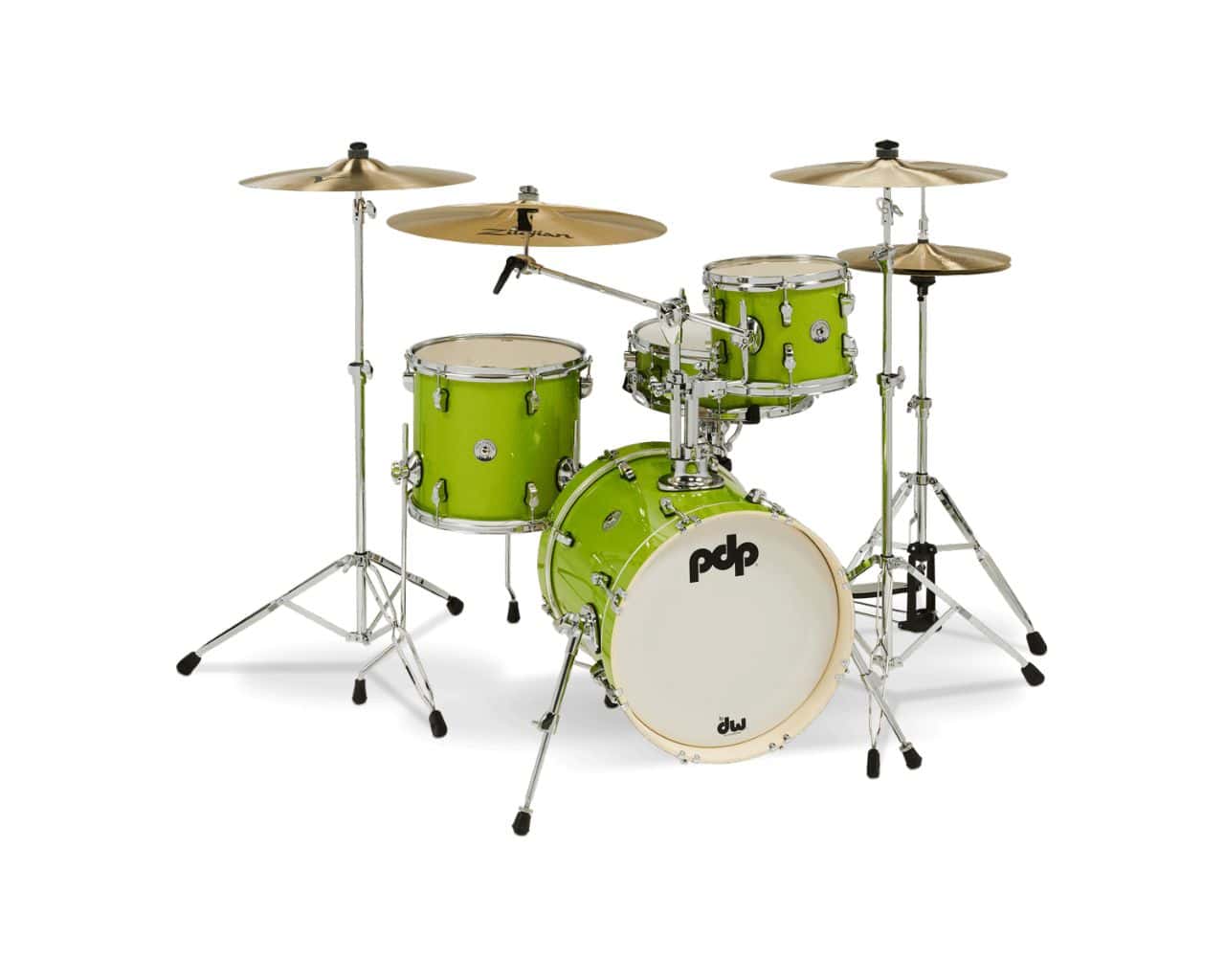 PDP BY DW NEW YORKER 16 ELECTRIC GREEN SPARKLE