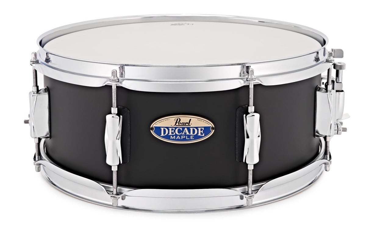 PEARL DRUMS DECADE MAPLE 14X5,5 SATIN SLATE BLACK