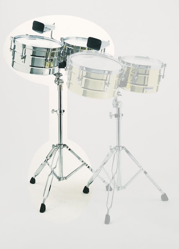 LP LATIN PERCUSSION TIMBALITOS TITO PUENTE SIGNATURE 9,25/10,25 ACIER