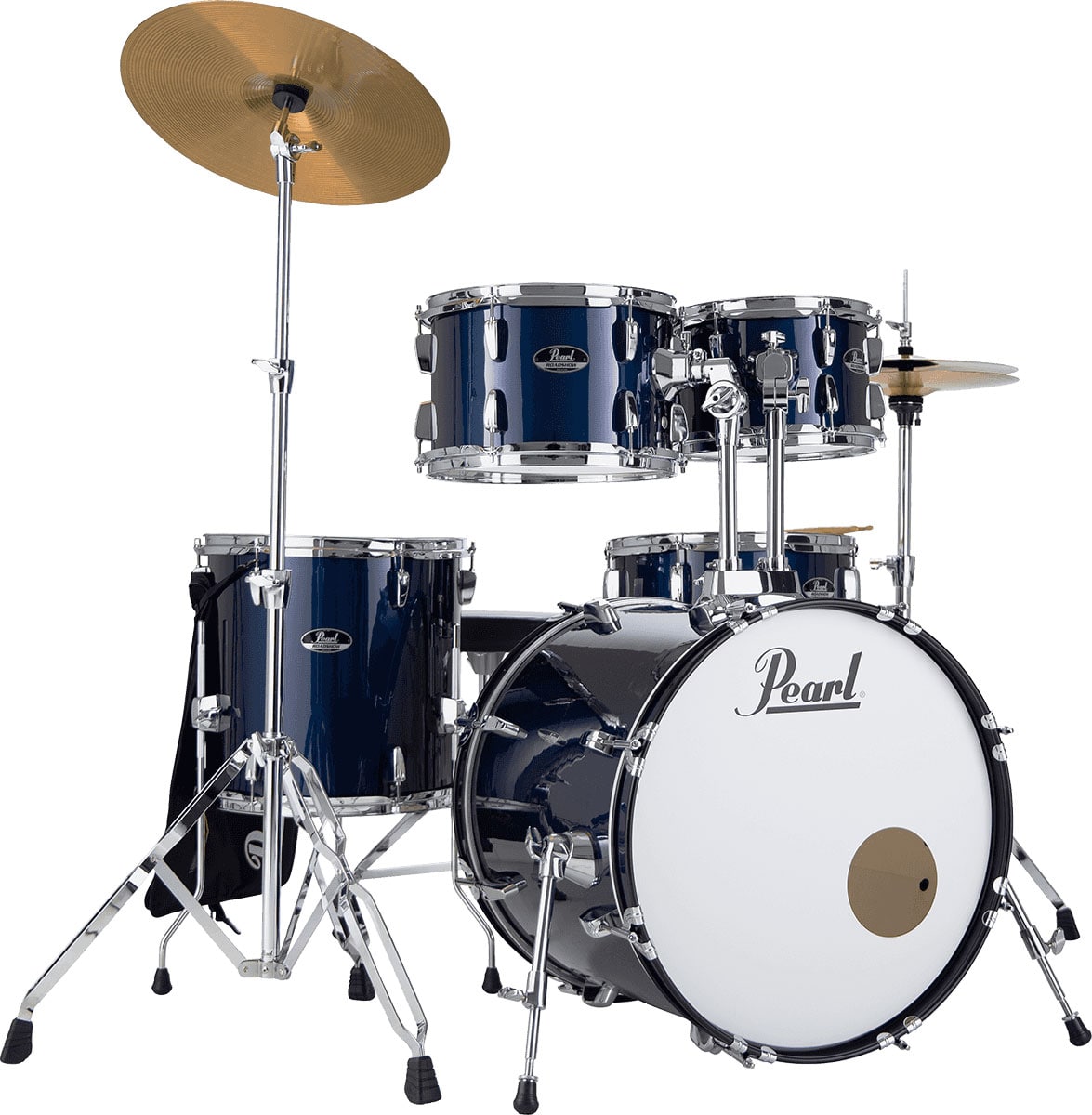 PEARL DRUMS ROADSHOW FUSION 20 + PACK SOLAR ROYAL BLUE METALLIC