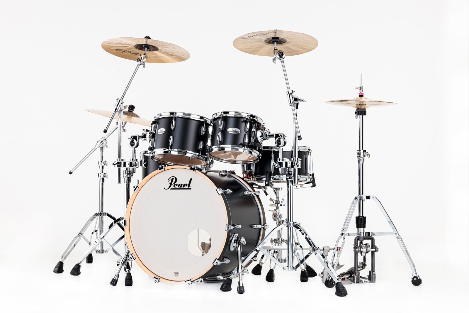 PEARL DRUMS PMX PROFESSIONAL MAPLE ROCK 22 MATTE CAVIAR BLACK