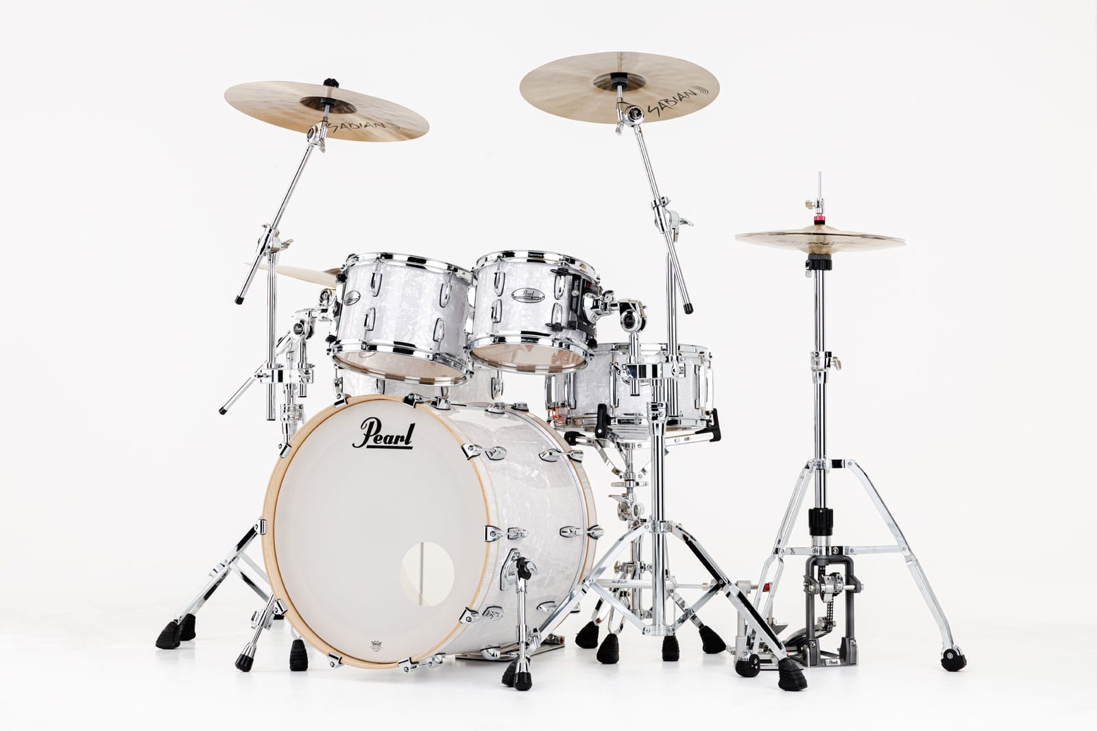 PEARL DRUMS PMX PROFESSIONAL MAPLE ROCK 22 WHITE MARINE PEARL