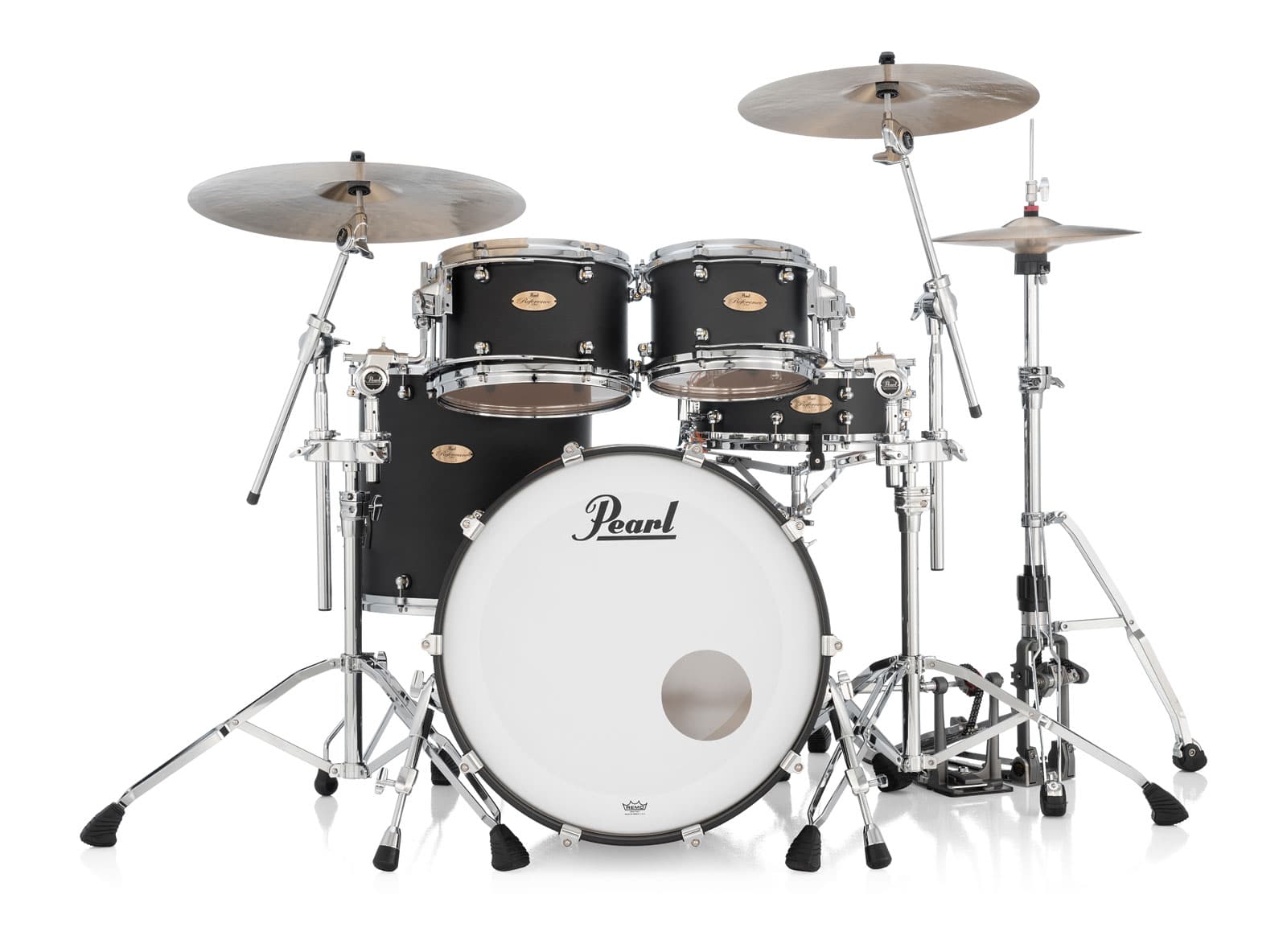 PEARL DRUMS REFERENCE ONE STAGE 22 GYROLOCK-L MATTE BLACK MIST