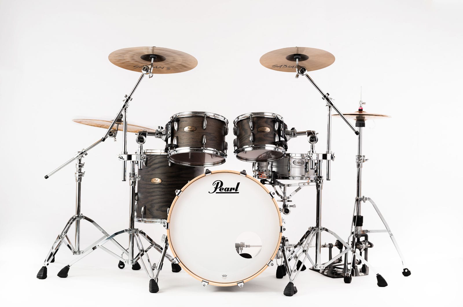 PEARL DRUMS SESSION STUDIO SELECT BLACK SATIN ASH