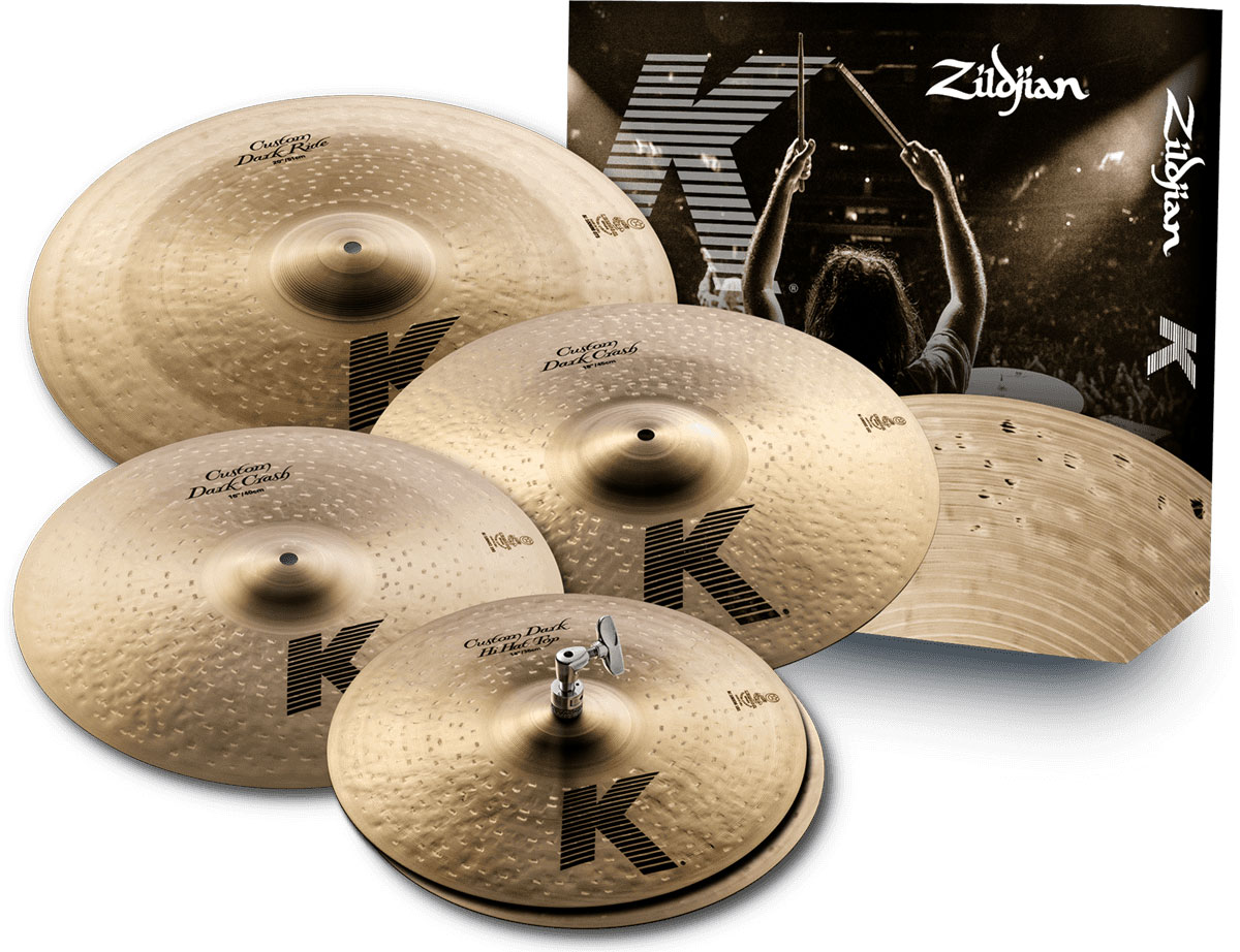 ZILDJIAN KCD900 - SET DARK 14/16/20 + 18 CRASH