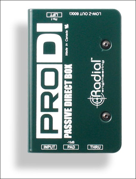 RADIAL PRO DI DI PASSIVE